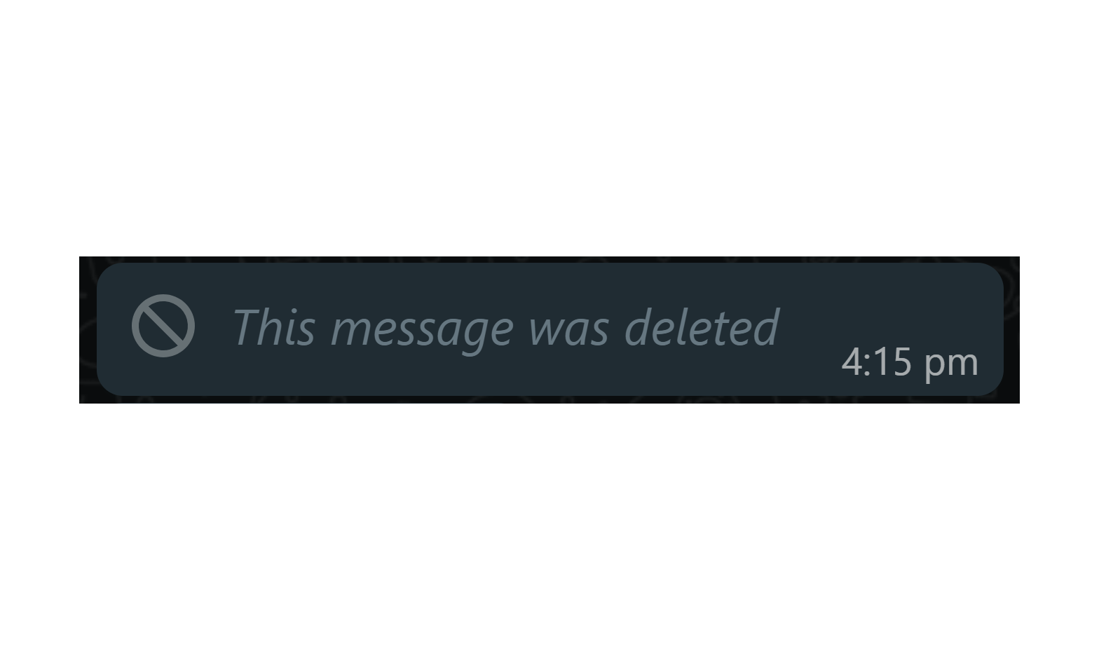 How to read deleted messages on WhatsApp?
