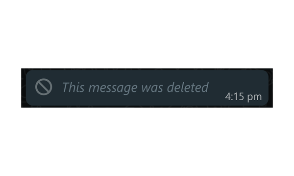 How to read deleted messages on WhatsApp?